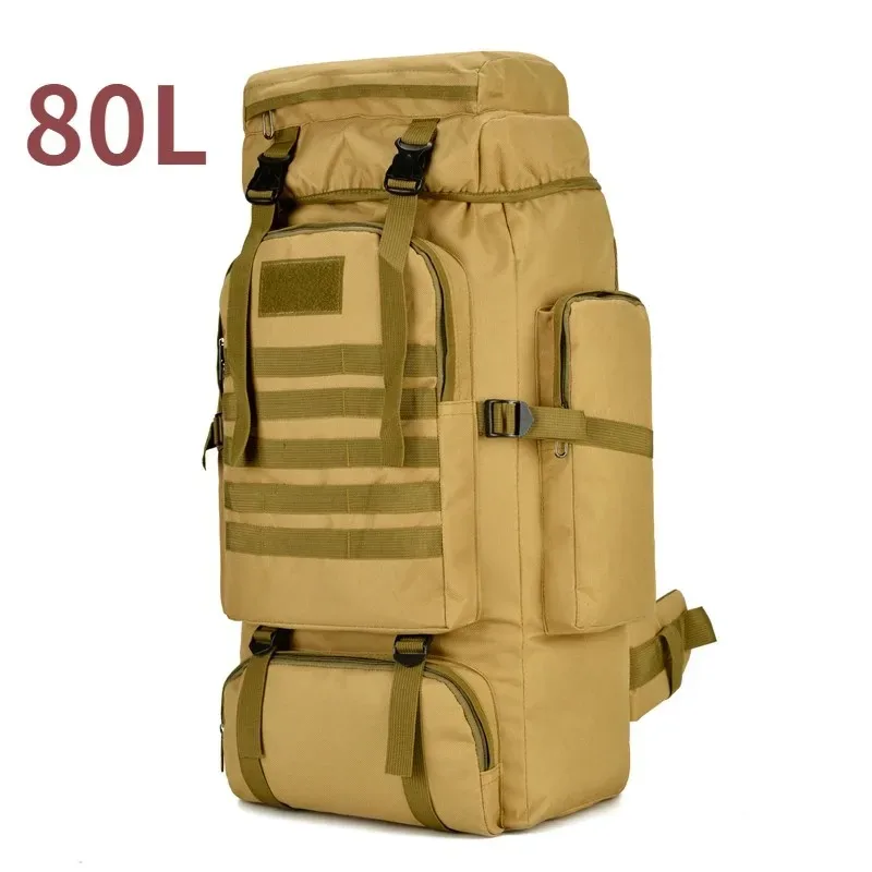 grand sac à dos d'alpinisme pour l'extérieur, sacs à dos d'escalade, sacs de voyage de camping, randonnée, 80l, 100l