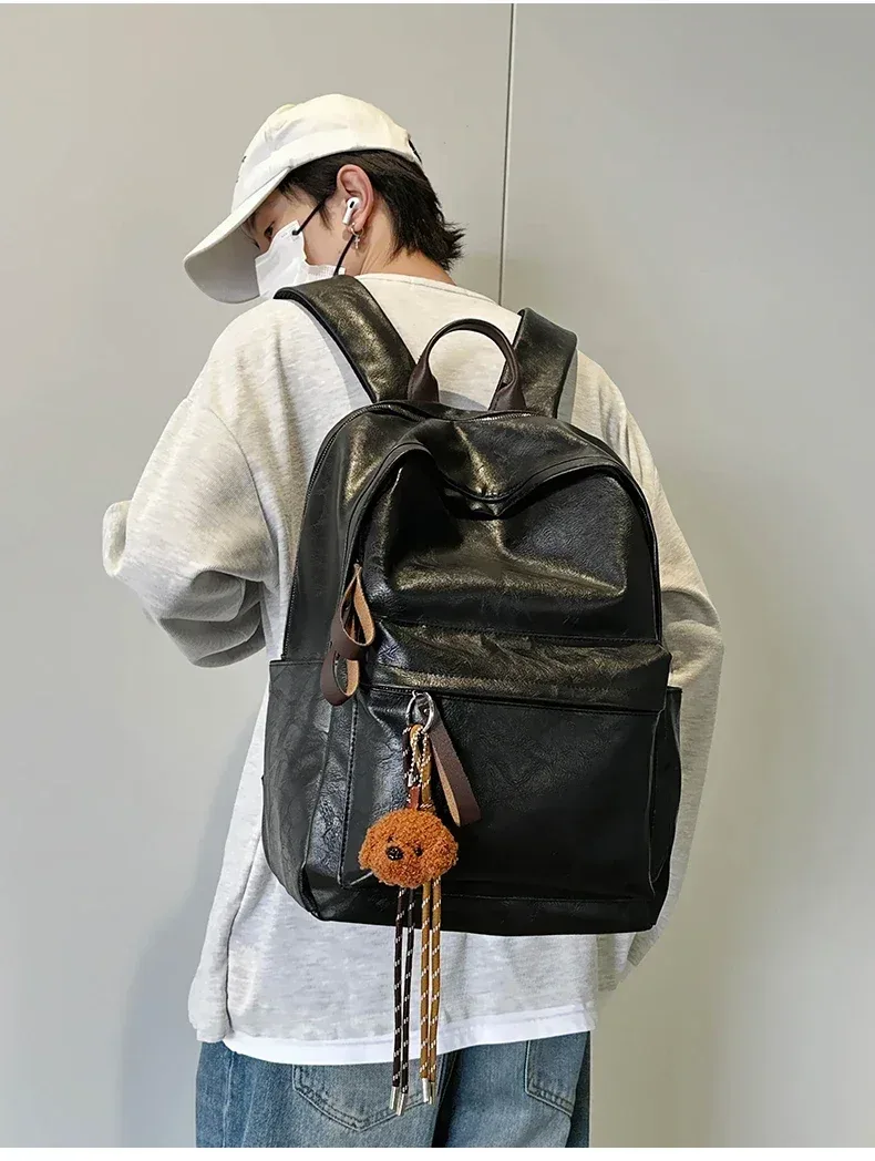 haute qualité femmes homme sac à dos en cuir pu hommes sacs à dos fille luxe concepteur sac à dos pochette d'ordinateur grande capacité sacs de voyage