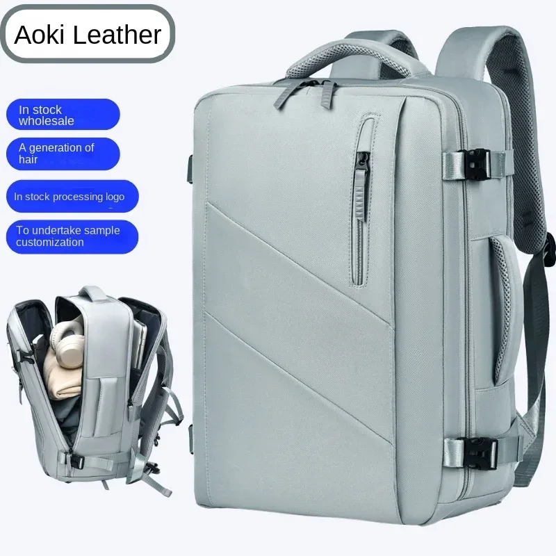 sac à dos pour hommes, style simple, grande capacité, sac à dos de voyage, haut de gamme, pour ordinateur portable d'affaires, étudiant