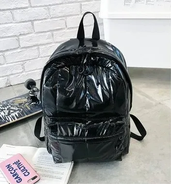 sacs à dos rembourrés en coton pour femmes, sacs d'école en duvet pour adolescents, sac de voyage design, grands sacs à main pour femmes, nouveau, 2021