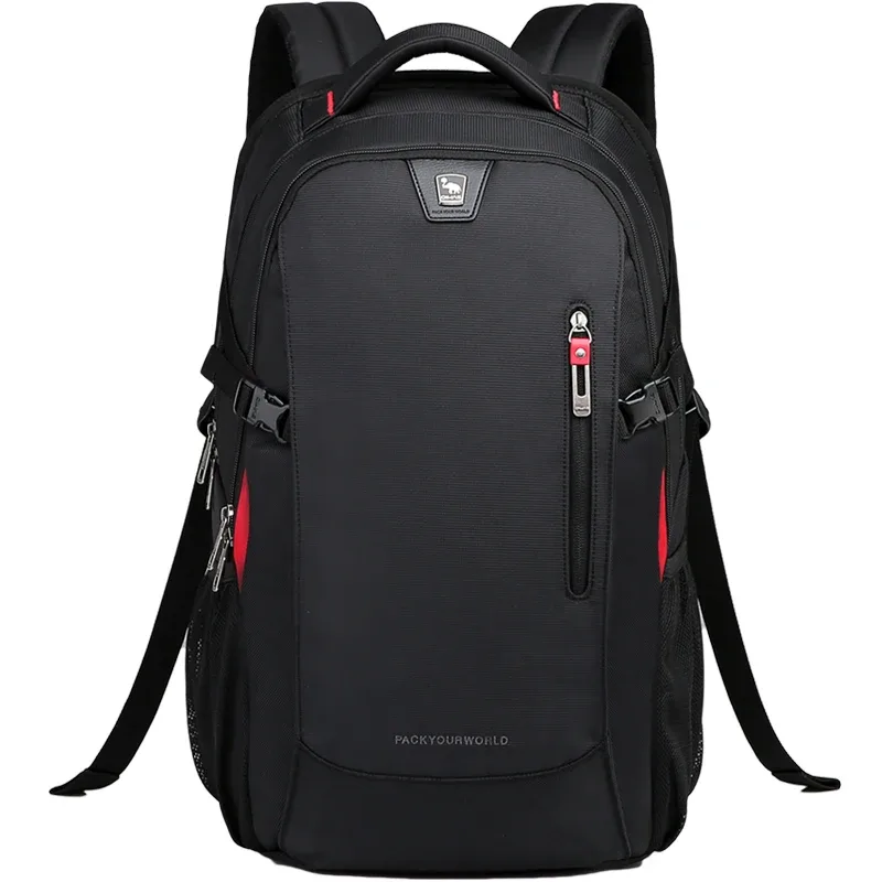 oiwas-sacs d'école en nylon imperméables pour adolescents, sacs à dos pour ordinateur portable de 14 pouces, sac à dos décontracté lancé, sac à dos de voyage pour hommes, 29l