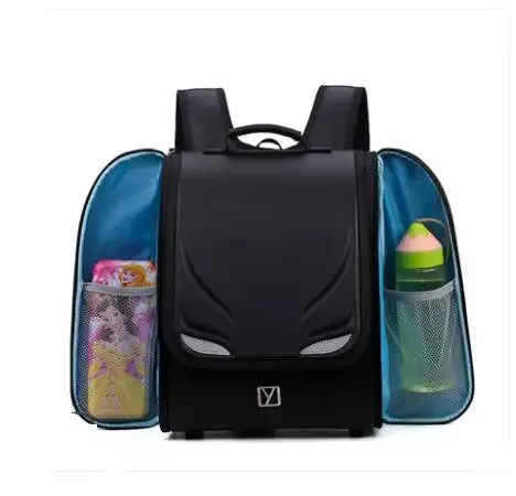 sac à dos d'école japonais sr à roulettes en pu pour enfant, chariot, orth4wd