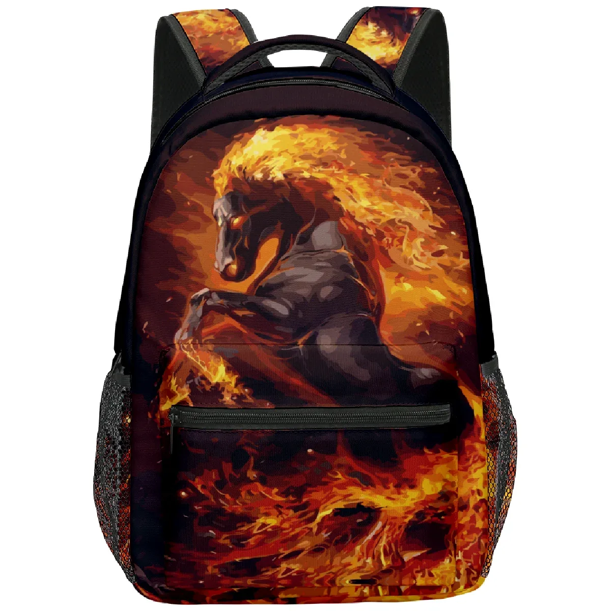 sac dos oxford université cheval licorne dessinanime voyage unisexe polyester pocheint penholder bandoulierearcue jacquard
