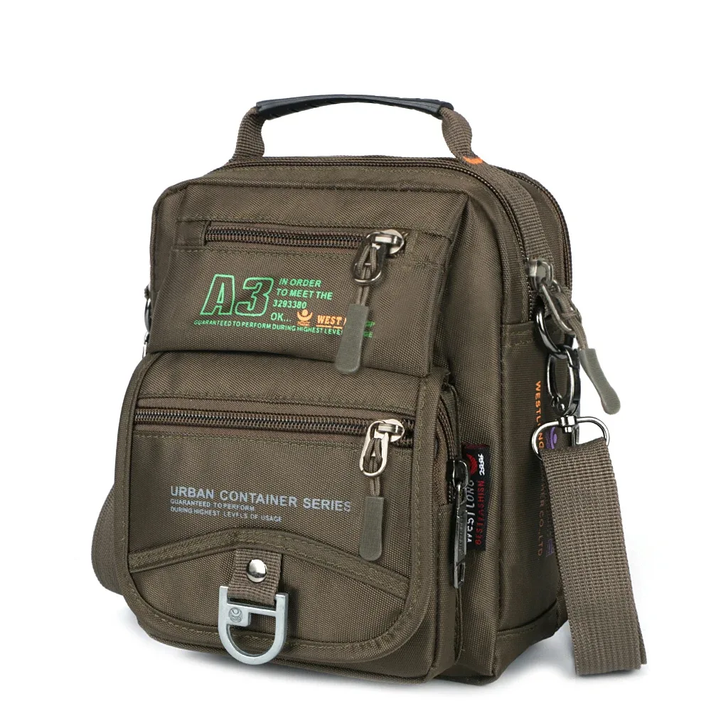 3707 hommes messager sacs de course décontracté multifonction petits sacs de voyage étanche épaule taille packs militaire sacs à bandoulière