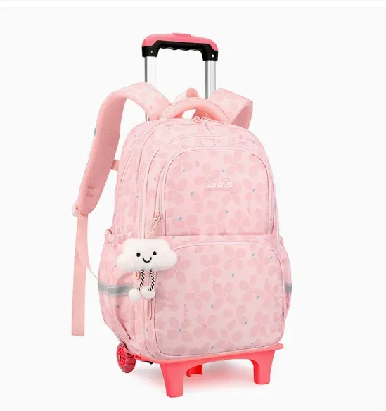 sacs à roulettes pour enfants d'école primaire, sacs à dos à roulettes pour filles, sacs à roulettes pour collégiennes, bagages à roulettes
