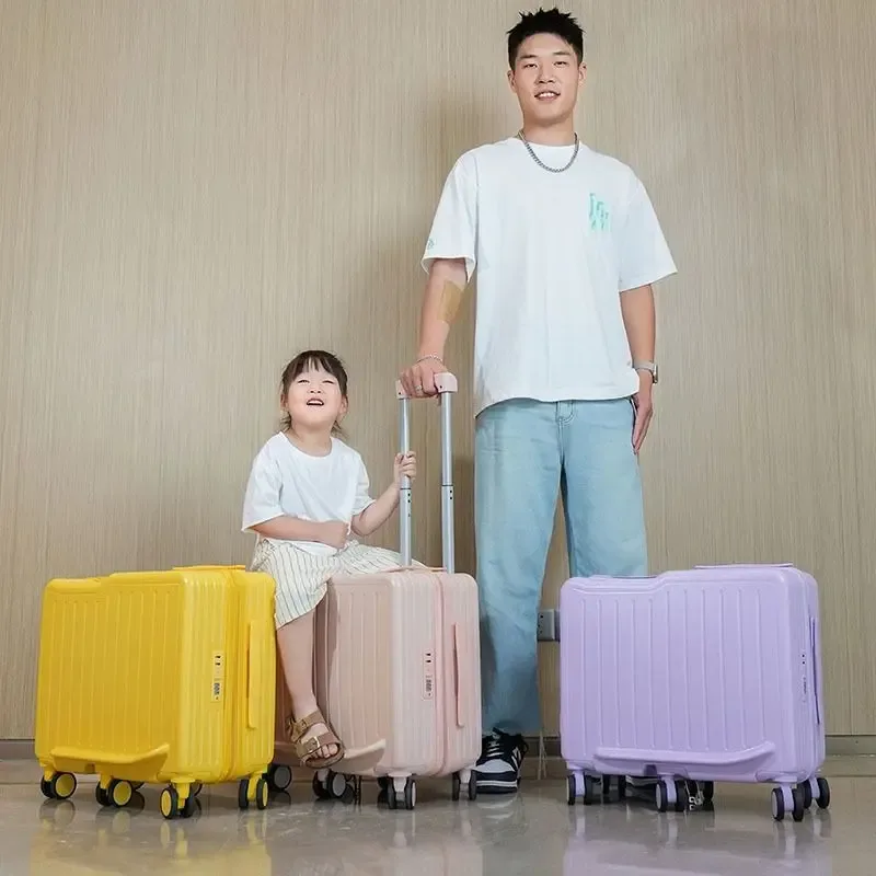 valise trolley pour enfants, gadget de marche pour bébé, petite valise pour garçon, peut rouler, fille, beau mot de passe