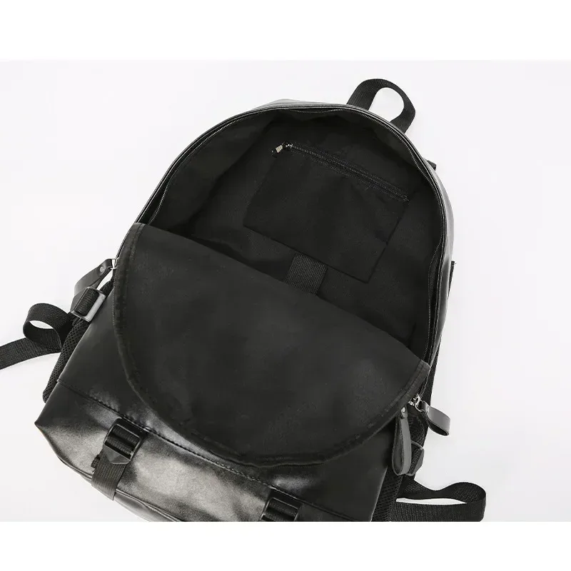 sac à dos décontracté pour homme en cuir souple, idéal pour les voyages en extérieur, grande capacité, sacs d'école légers, sacs pour ordinateur portable