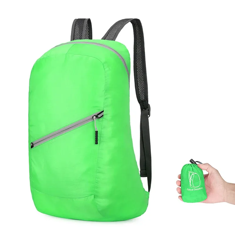 sac à dos pliable et étanche pour homme et femme, observateur, voyage, dehors, jour, cyclisme, randonnée, ultraléger