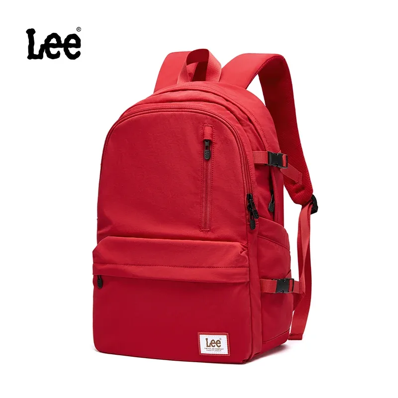 lee marque élégant unisexe ultraléger oxford école sac à dos homme femmes 15.6 pouces ordinateur portable sac d'école dames rose rouge meilleur cartable