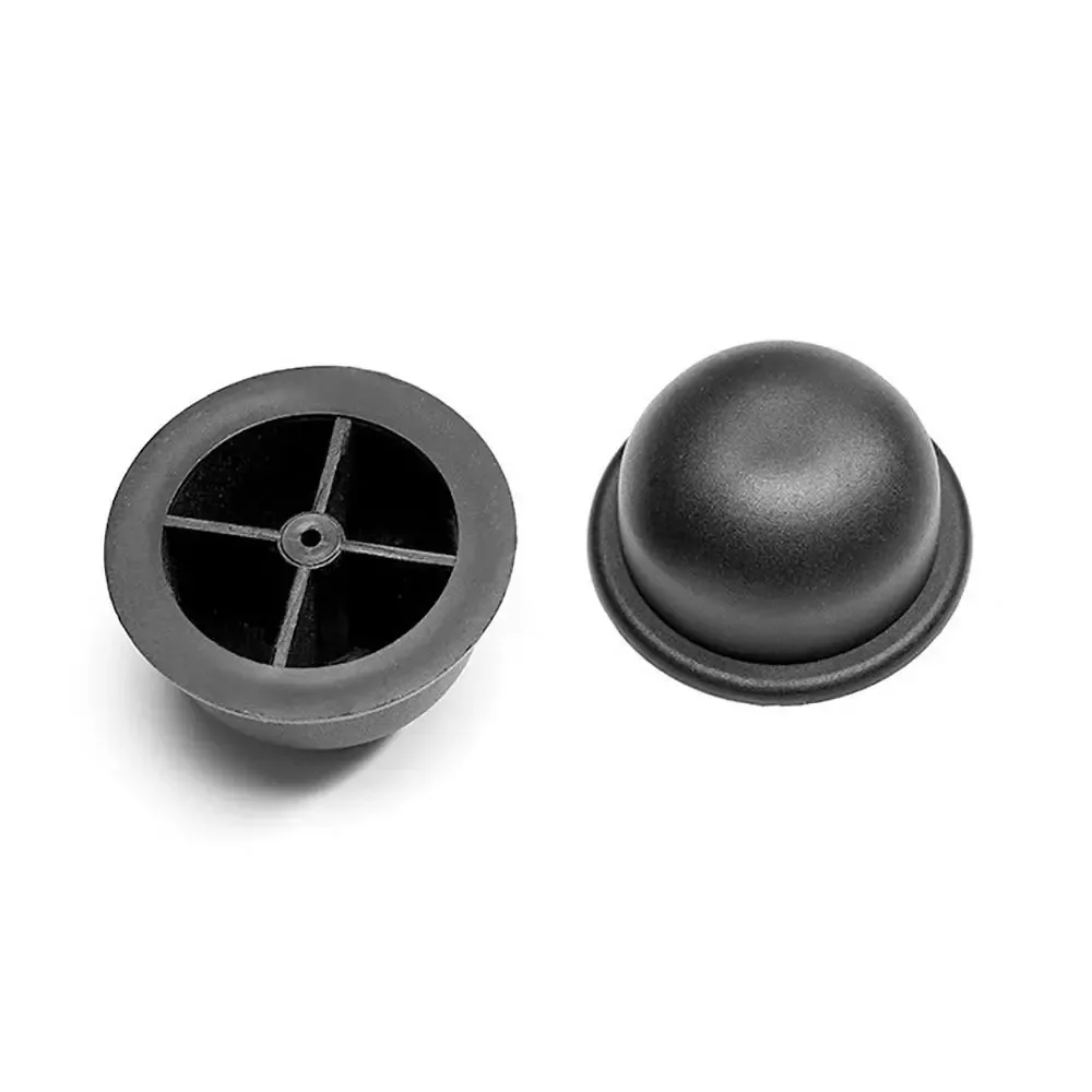 pieds de rechange en plastique noirs pour bagages avec vis – supports de fond de valise universels
