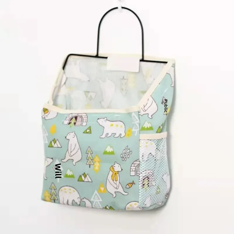 support mural en tissu à poche unique pour rangement, organisateur de salle de bain, solution de rangement suspendue pour chambre et dortoir