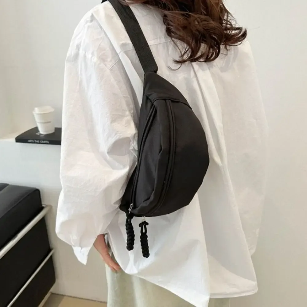 sac de poitrine demi-lune pour femme, oxford grill, sacs de taille grande capacité, sacs de ceinture de course étanches, sacs de sport multifonctionnels, nouveau