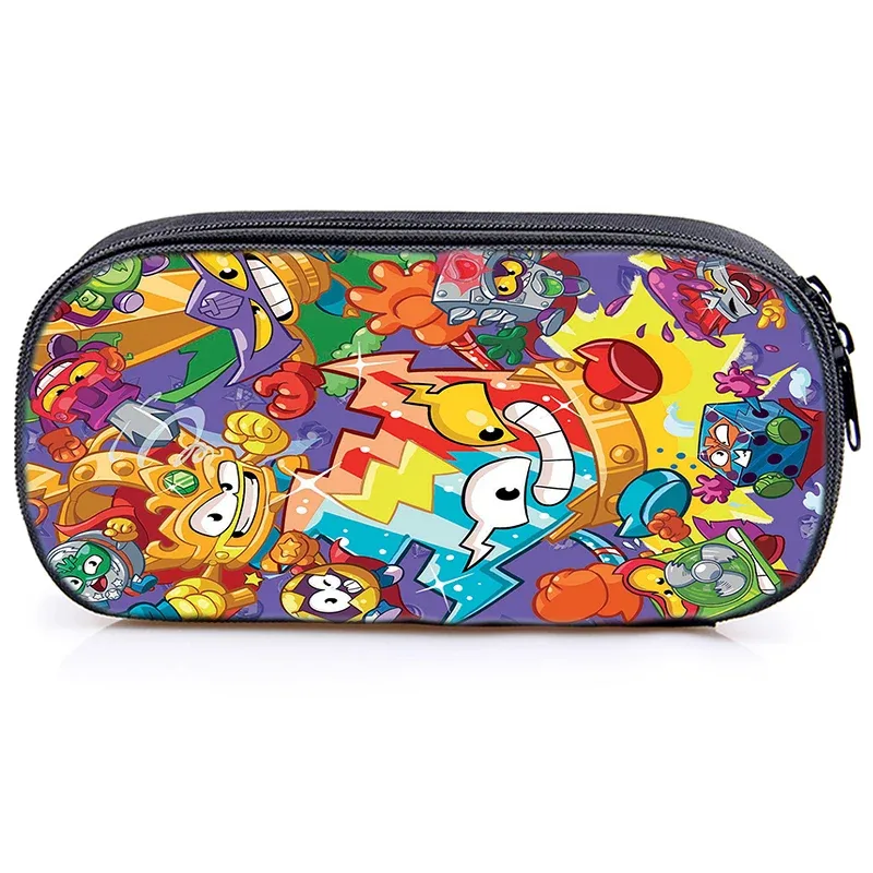 nouveau superthings dessin animé sac à dos 3 pièces ensemble garçons filles cartable sac à bandoulière sac à crayons supthings cartable scolaire voyage mochila