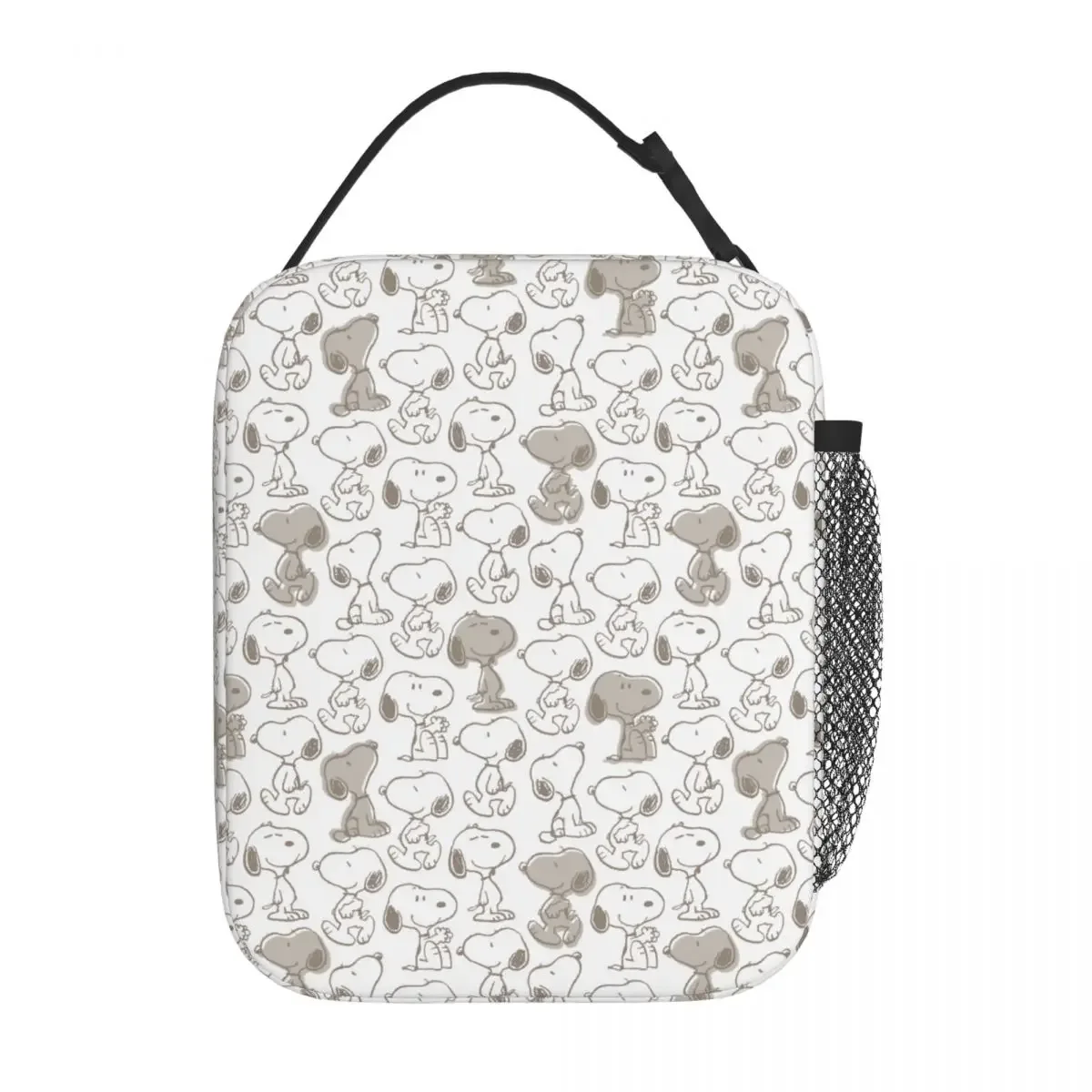 s-dog-snoopies cartoon merch sac isotherme pour le déjeuner, sac isotherme pour le travail, sac de rangement pour aliments, boîtes à déjeuner thermiques portables