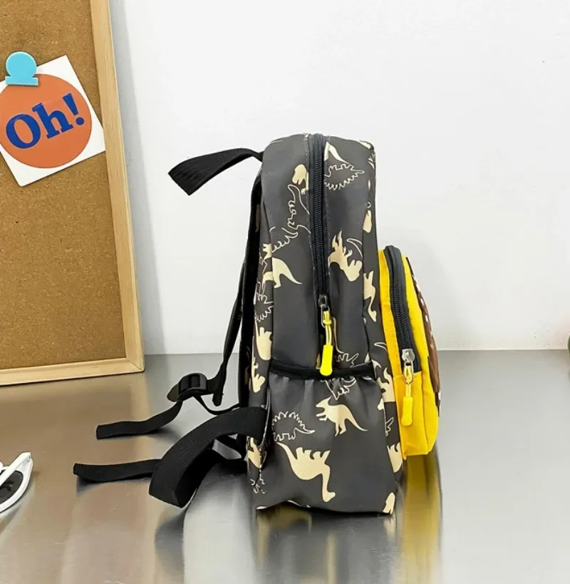 sac à dos de dinosaure de dessin animé personnalisé pour enfants, sac à dos pour garçons et filles, maternelle, personnalisation personnalisée, mode cool, nouveau