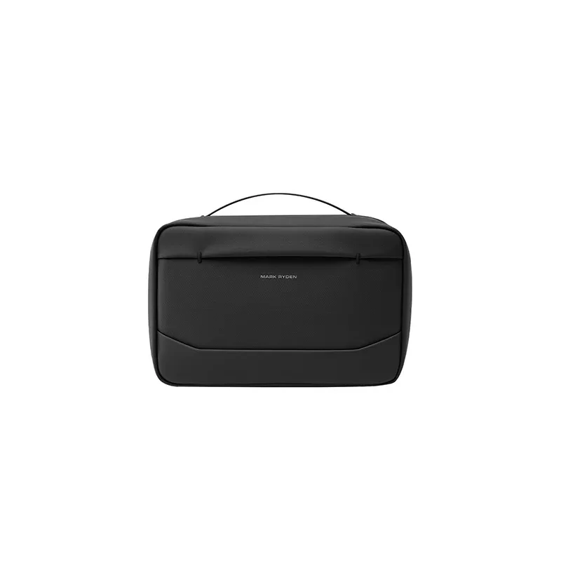 trousse de toilette mark ryden en polyester imperméable 3,5 l, sac de voyage suspendu pour cosmétiques avec poche amovible