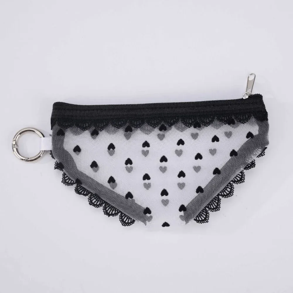 nouvelle trousse de toilette transparente en dentelle en forme de bikini, sac cosmétique en maille y2k, pochette de rangement pour maquillage, voyage et quotidien