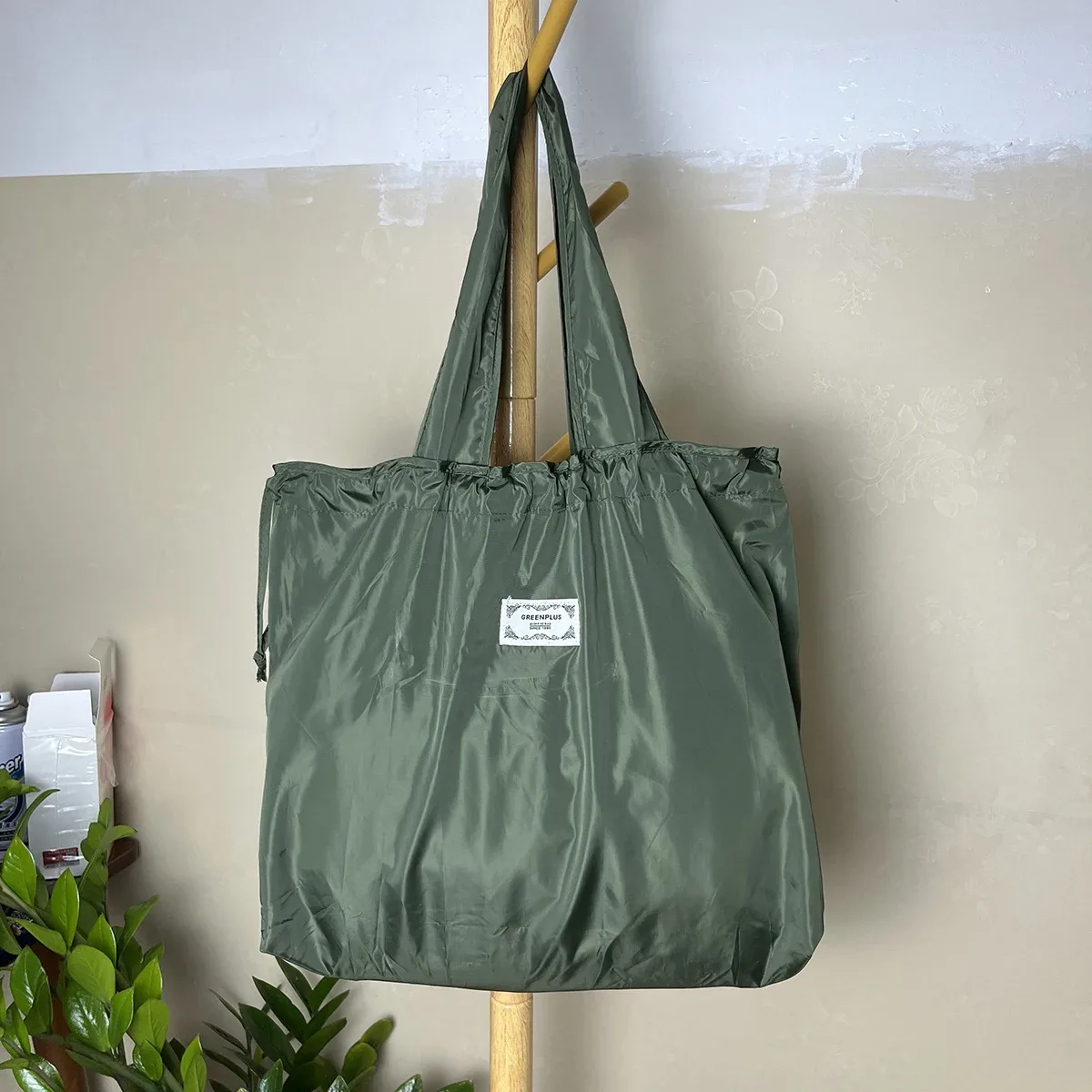 sac de courses pliable grande capacité, sac fourre-tout réutilisable portable, sac écologique imperméable pour supermarché, voyage et rangement