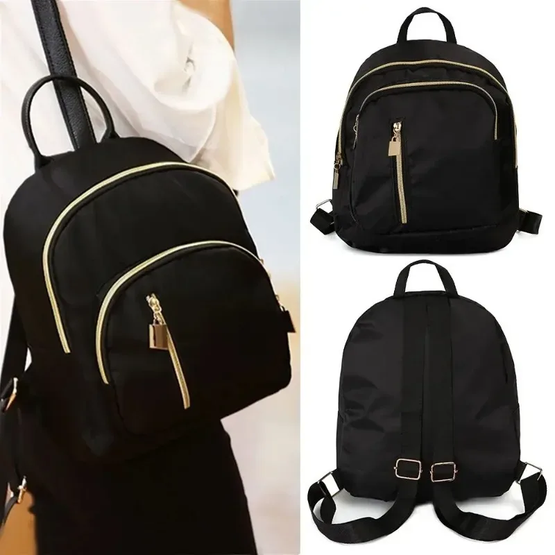sac à dos multifonctionnel pour femme, sac à dos oxford tendance pour fille, mini sac à dos de voyage mignon, sac à bandoulière pour homme, sac à main noir tendance