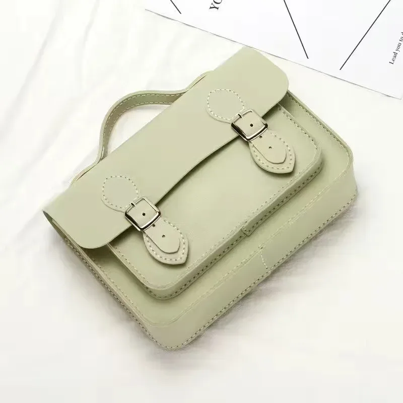 kit de fabrication de sacs à main, sacoche cambridge, sac à bandoulière cousu à la main, matériau en cuir pu, ensemble fait maison