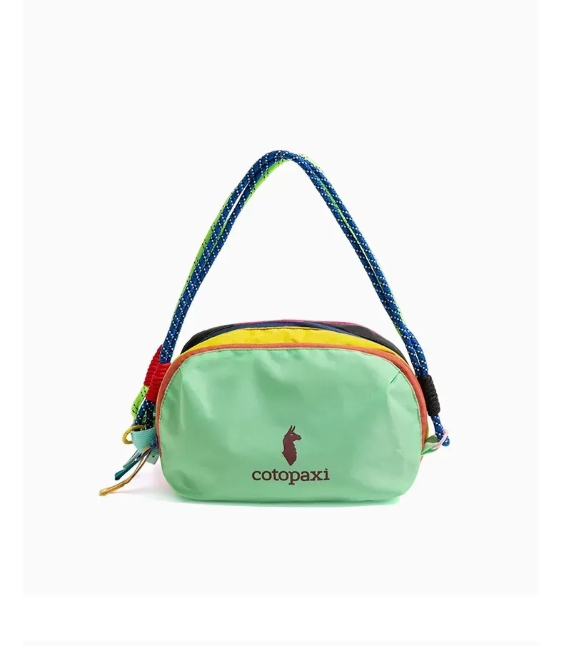 sac de rangement et de transport alpaca couleur dopamine, doté de trois compartiments principaux à fermeture éclair pour une séparation organisée. portable et réutilisable