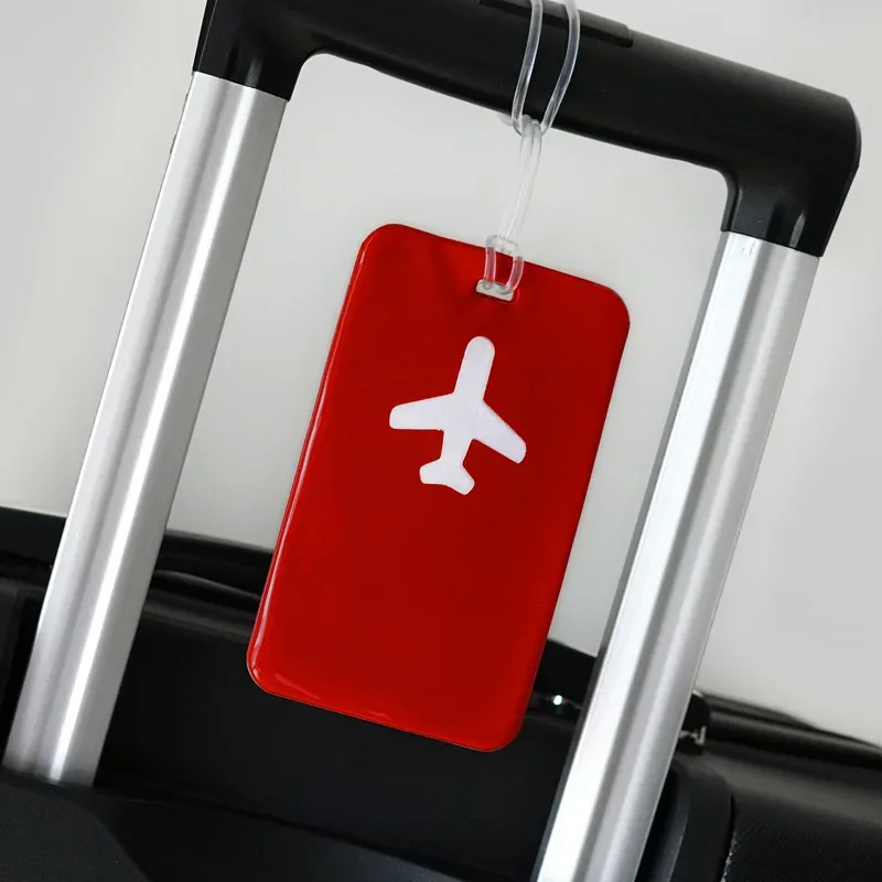 étiquette de bagage d'affaires de voyage de mode étiquette d'adresse de valise étiquette de valise d'embarquement étiquette nom id adresse clip accessoires de voyage