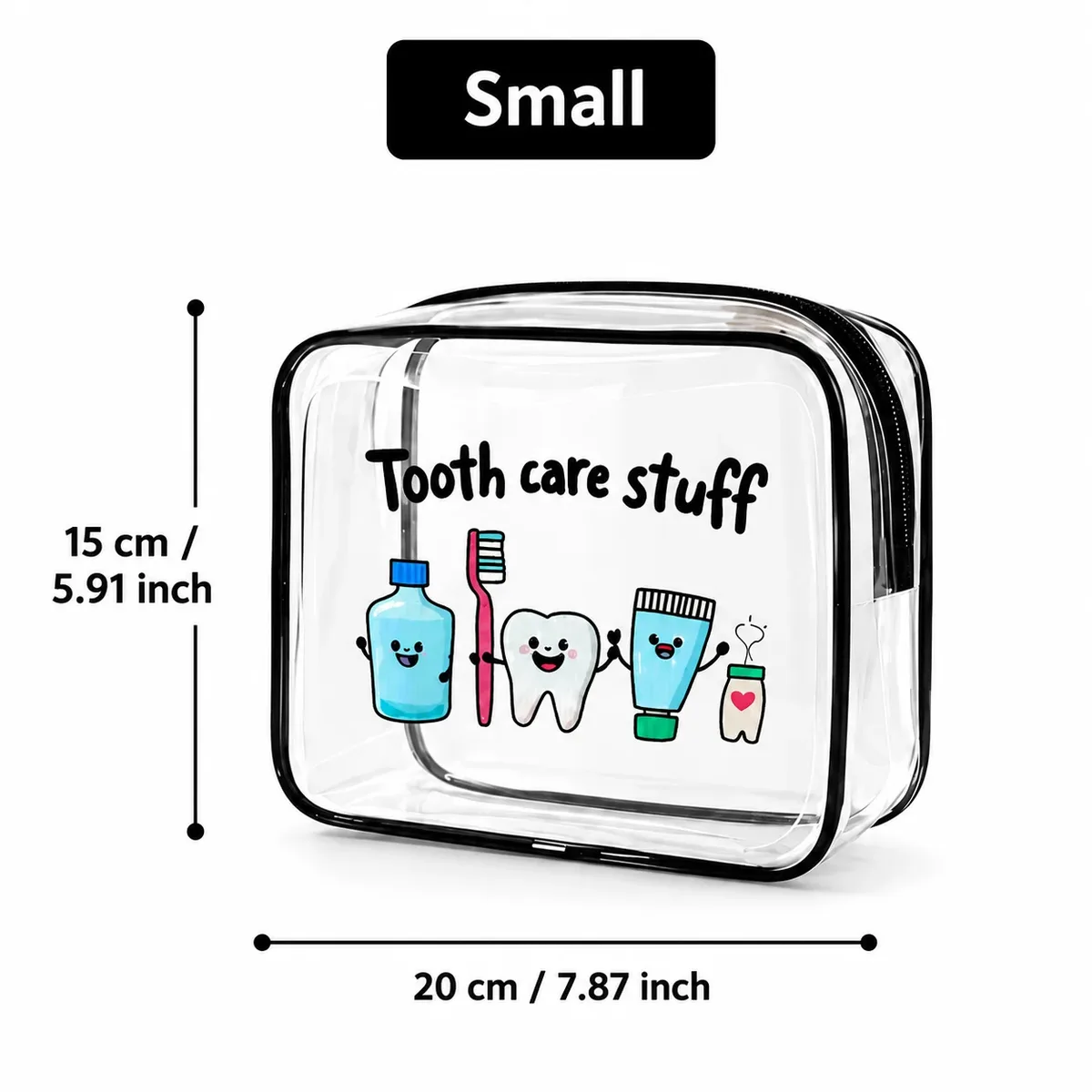 sac fourre-tout transparent multifonctionnel - étui de transport transparent à fermeture éclair pour articles de toilette, maquillage, électronique, idéal pour les voyages, la salle de sport, l'aéroport