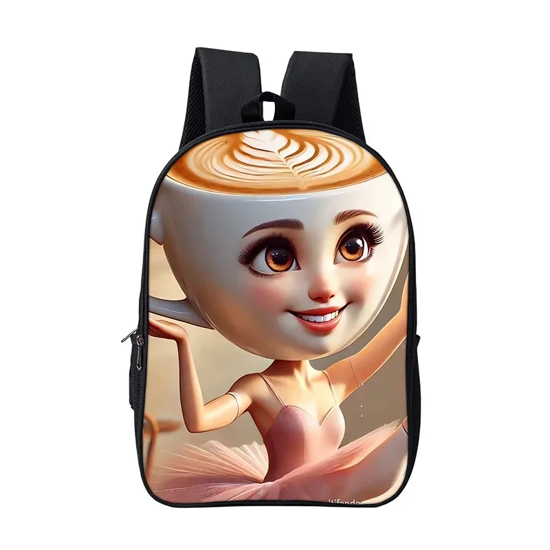 sac à dos scolaire pour garçons et filles, durable et souple, pour livres, motif dessin animé, anime, jeu, style italien brainrot, pour enfants
