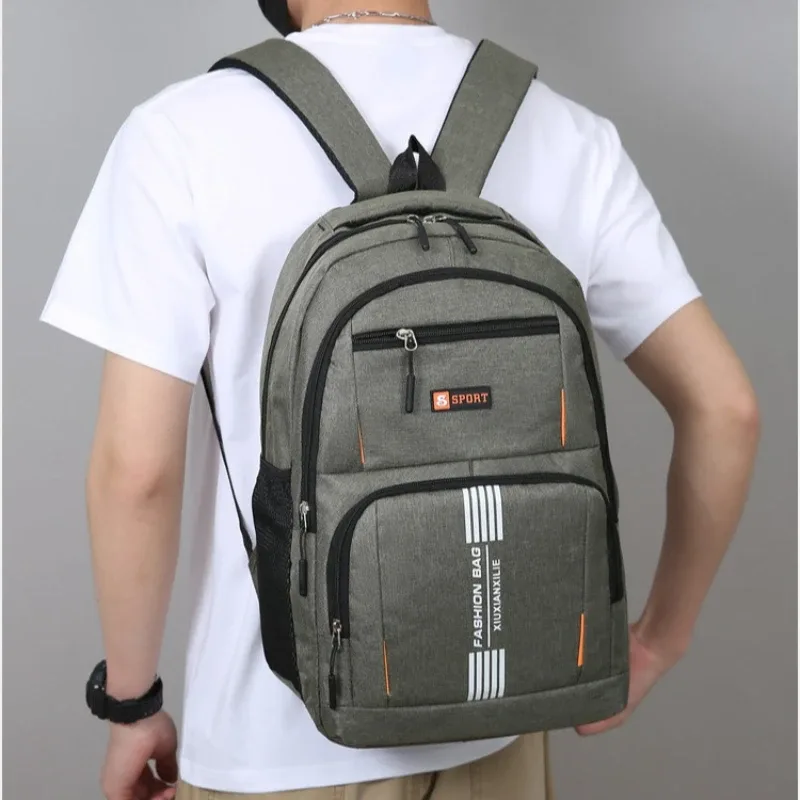 sac à dos de voyage de loisirs, nouveau sac à dos de navetteur professionnel, léger, multi-poches, pour homme