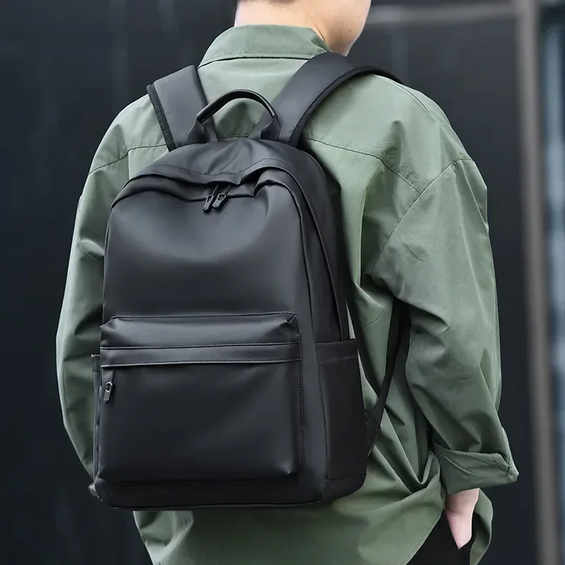 nouvelle mode hommes oxford sac à dos noir sacs d'école pour adolescents garçons 15.6 pouces sacs à dos pour ordinateur portable mochila masculina de haute qualité