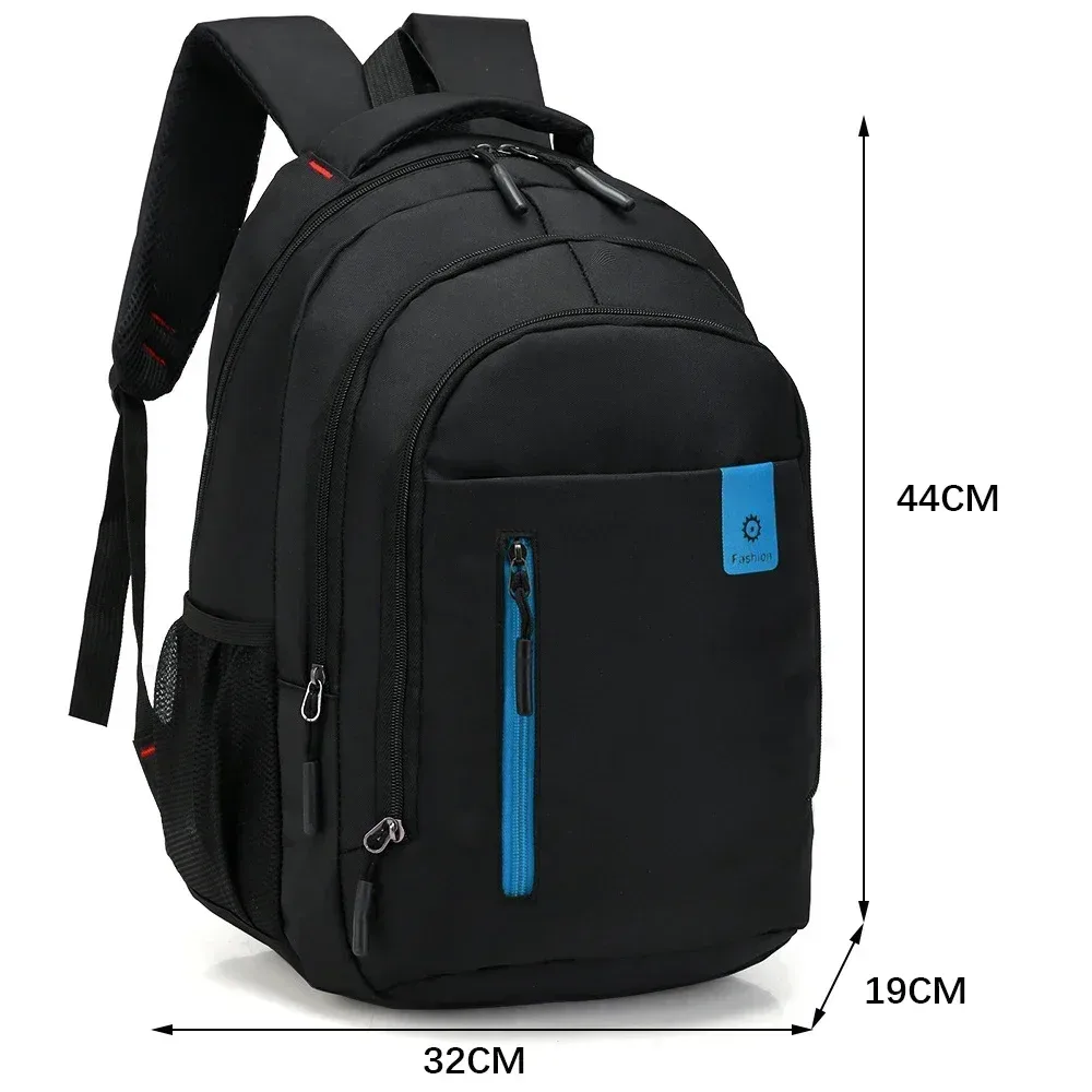 sac à dos oxford étanche pour homme, sac d'ordinateur d'affaires, sac à dos de voyage décontracté, cartable pour lycéen