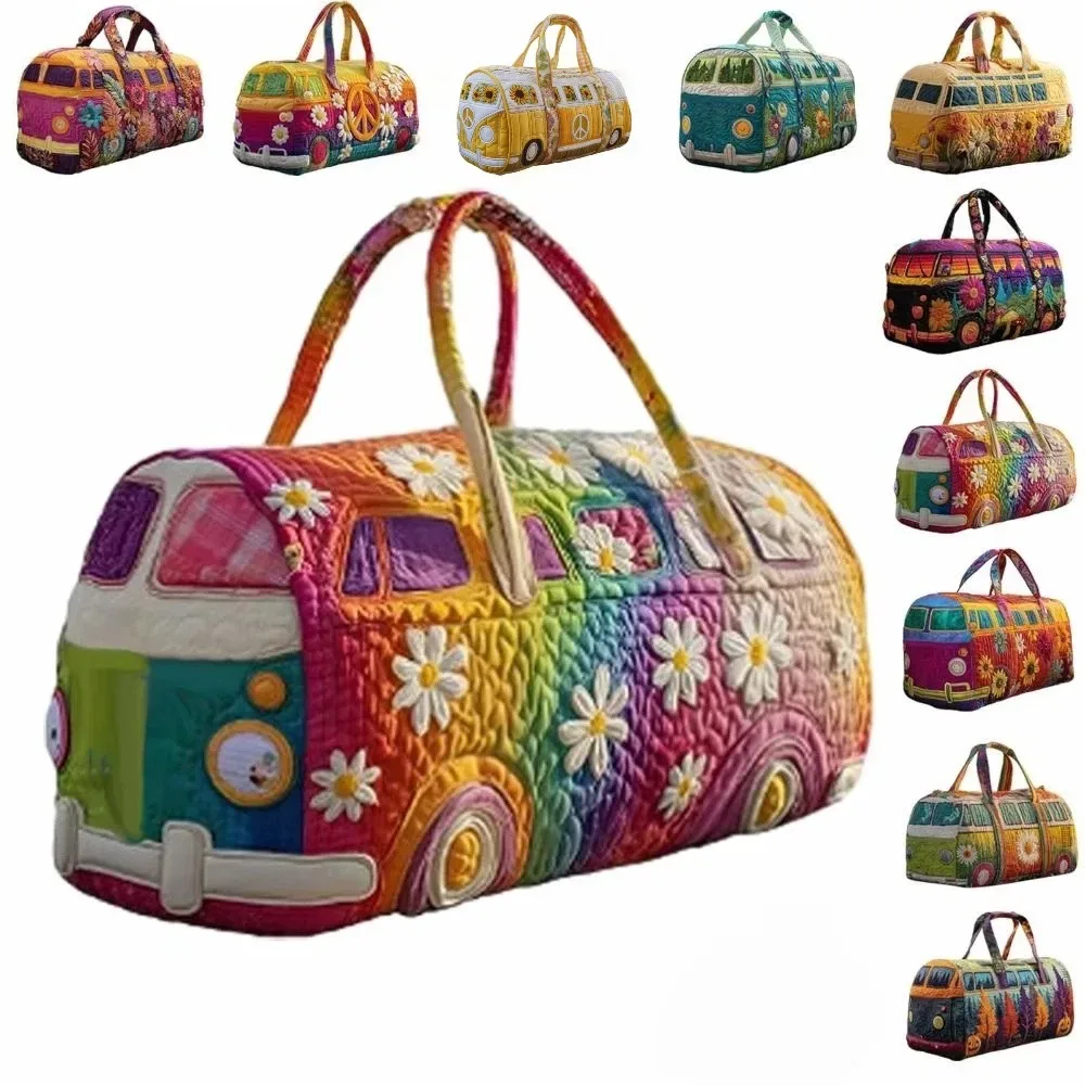 sac de voyage matelassé grande capacité, sac de sport matelassé, sac fourre-tout, sac à main pour courts trajets