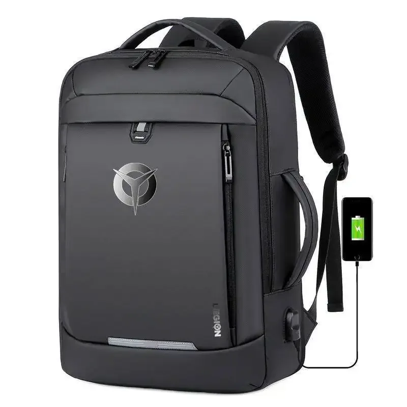sac à dos unisexe antichute et antichoc pour ordinateur portable, nouveau style 2026, esthétique haut de gamme, sac à double bandoulière personnalisable en tissu oxford pour affaires