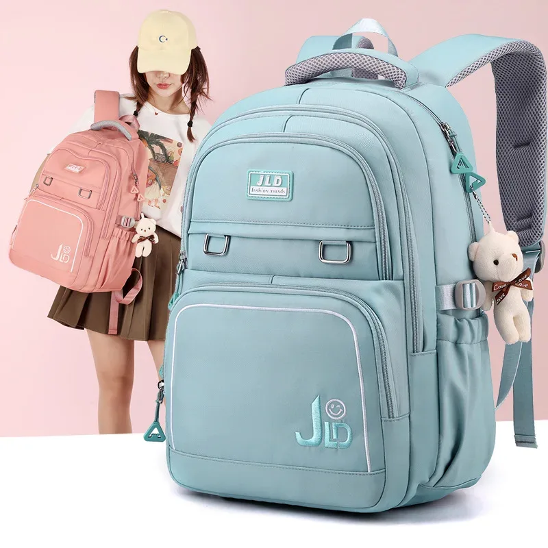 sacs de collège junior pour filles et adolescentes, sacs à dos imperméables de grande capacité, sac à dos tarvel pour étudiants