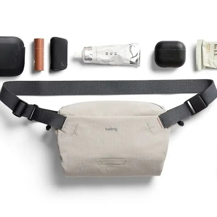 Sac de poitrine mini léger 4L, sac à bandoulière unisexe écologique et imperméable, sac décontracté compact pour hommes et femmes