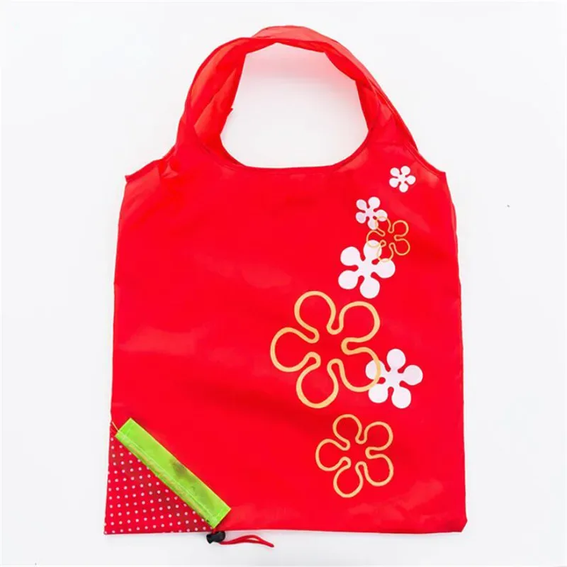 sac de rangement créatif pour l'environnement, sacs à provisions pliables harvey, sac fourre-tout réutilisable, sac d'épicerie pliable, sac à soupe en nylon, 1pc