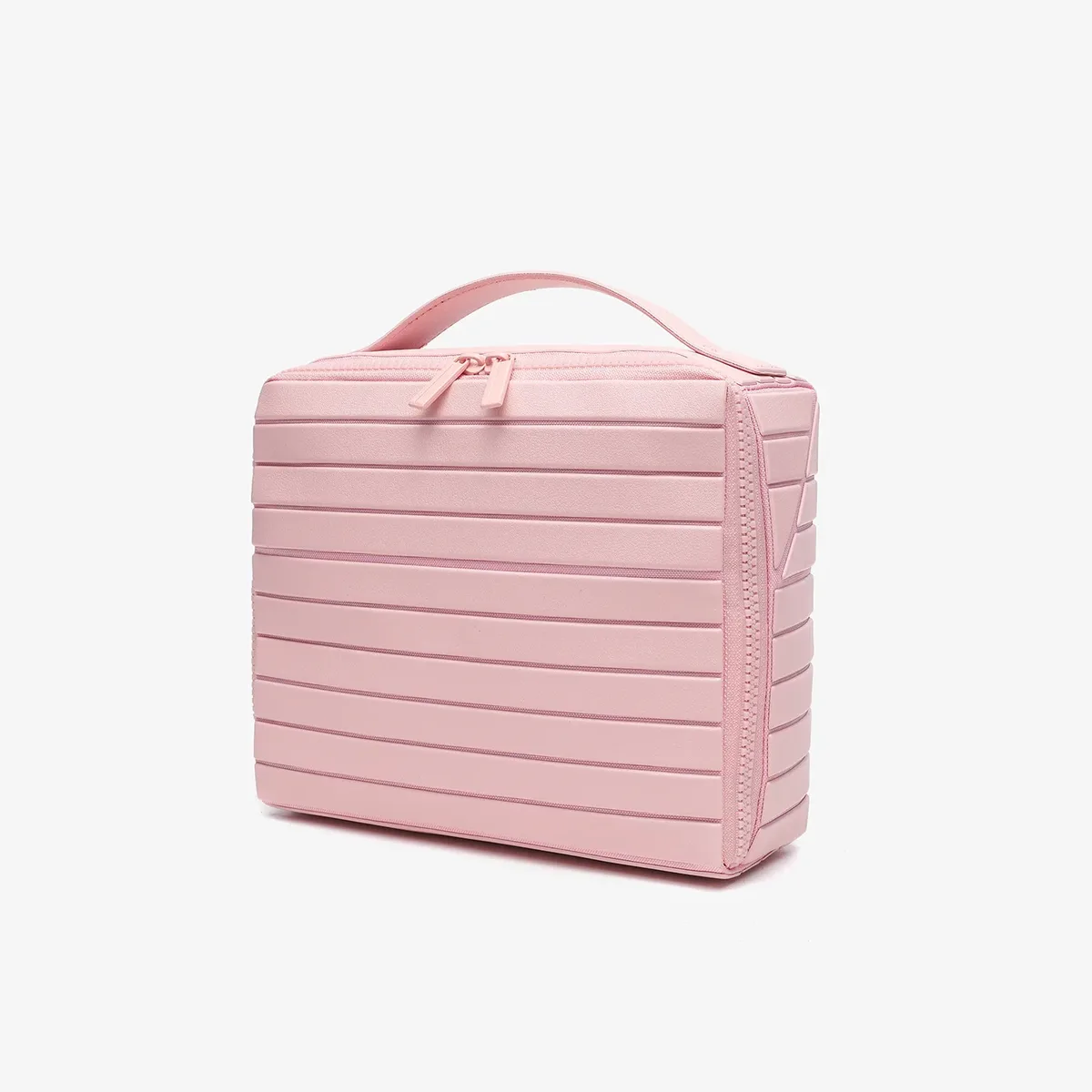 nouvelle trousse de maquillage rayée 2026 grande capacité sac cosmétique de voyage portable organisateur de toilette étui de rangement pour femmes