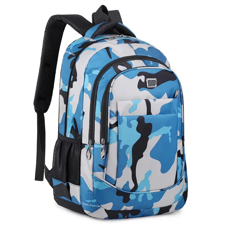 sac à dos mode homme junior lycée lycée étudiant cartable décontracté voyage double sacs à bandoulière 2026 en vente