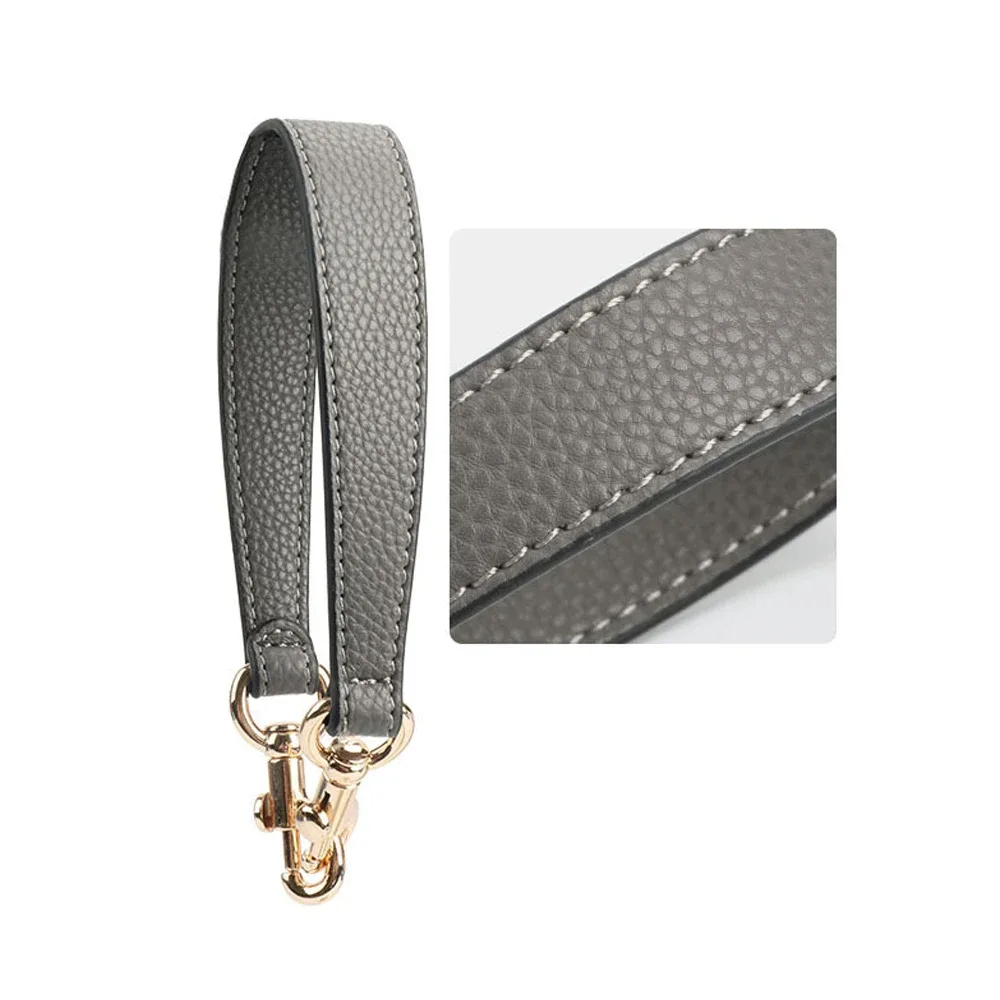 sangle de sac de conception de marque pour sac fourre-tout sous les bras, sacs à main, sangle de sac initiée par la poignée, sangle en cuir vachetta, accessoires de sac