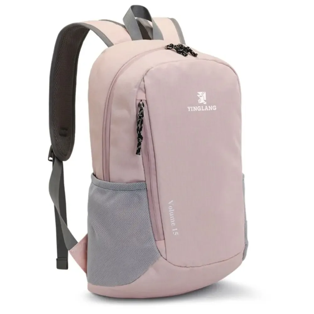 sac de camping en nylon 15l, grande capacité, ultraléger, sac à dos de sport, sac à dos de randonnée décontracté et portable pour l'extérieur