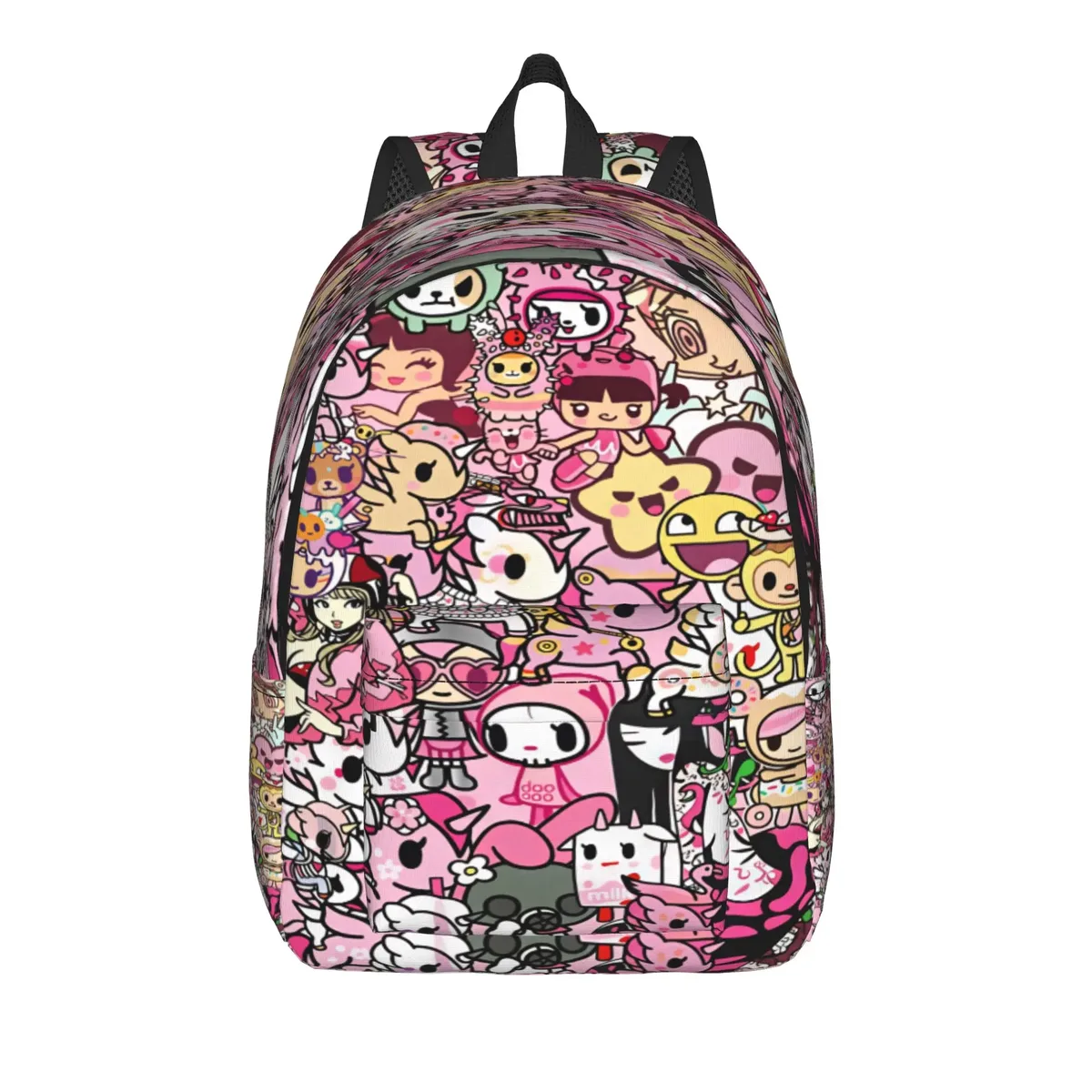 sac à dos tokidokii pour fille, sacs à dos de sport en polyester, sacs à dos souples et amusants pour le lycée