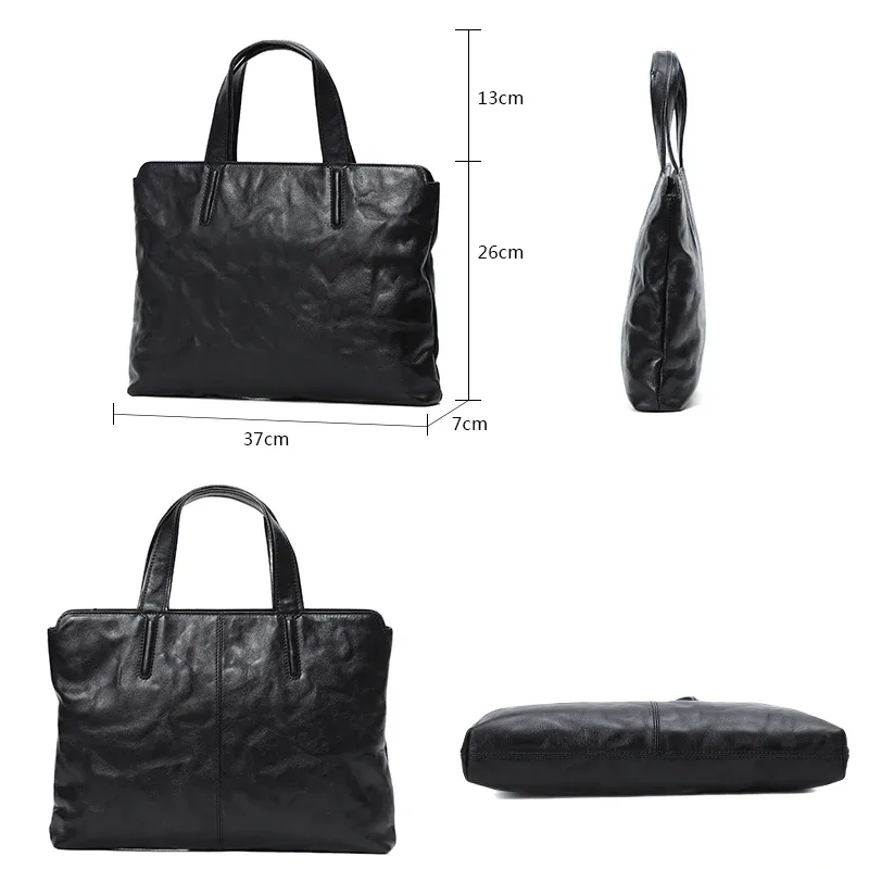 porte-documents fin/léger pour homme, sacoche pour ordinateur portable en cuir véritable, sac à main pour homme, sac à bandoulière/sac à main pour documents, sacs à main pour homme