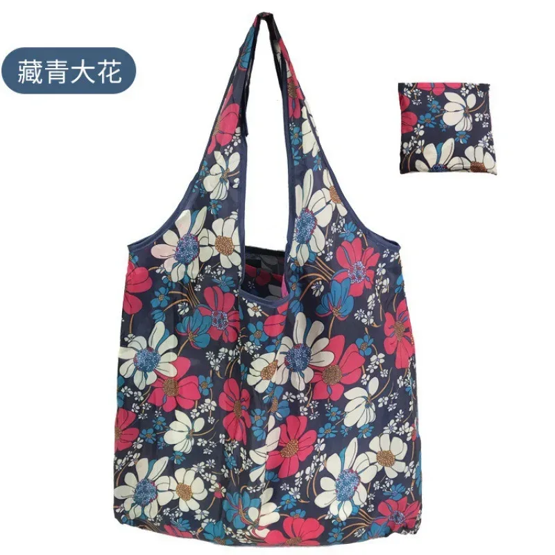 grand sac de courses réutilisable pour femmes, fourre-tout pliable, écologique, réutilisable, pliable, étui d'épicerie, sacs à main, sacs de rangement