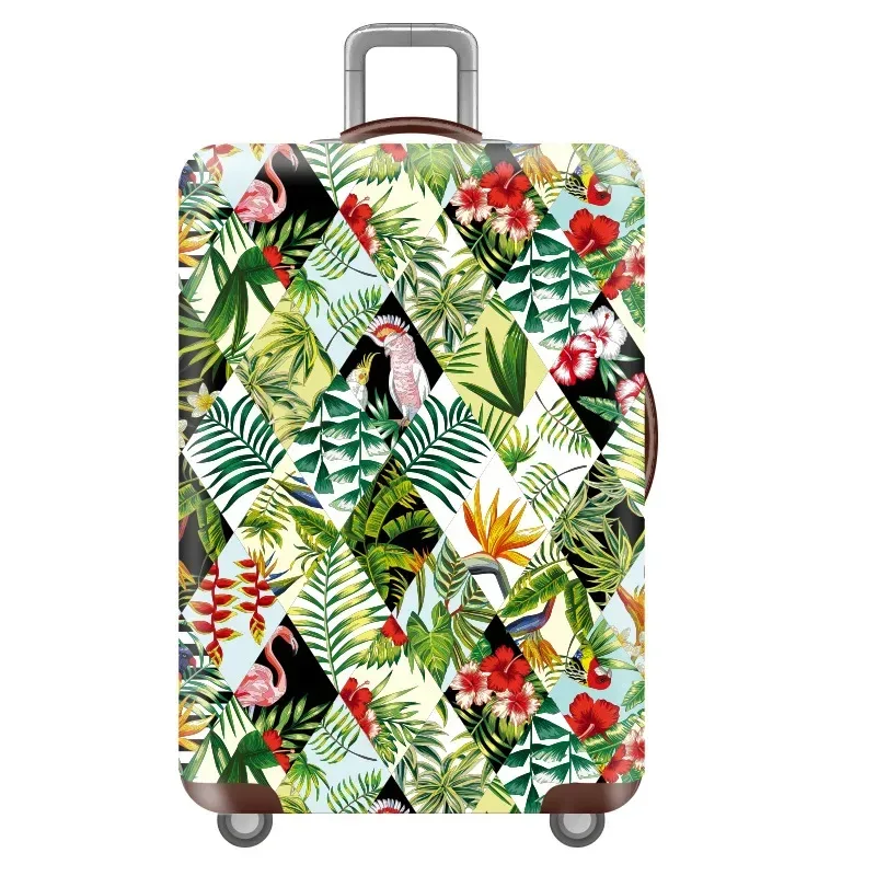 housse de bagage géométrique plus épaisse, housse de protection élastique pour valise de voyage de 18 à 32 pouces, accessoires de voyage, nouveau