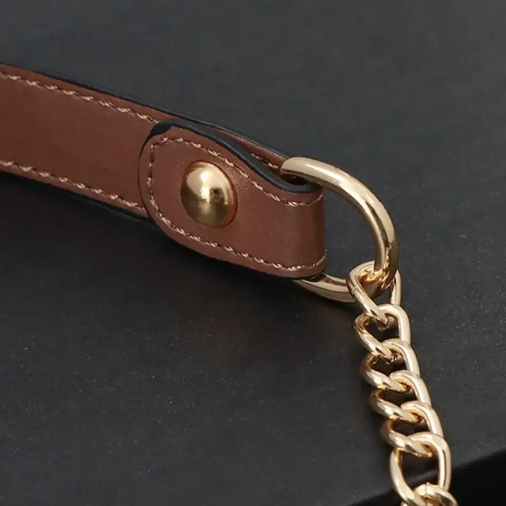 mode durable 120cm sac chaînes en métal sac à bandoulière sangles sac à main poignée chaîne sac à main chaîne ceinture alliage remplacement sac accessoire