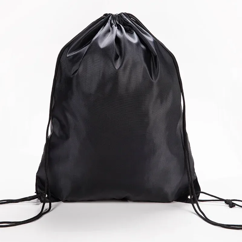 nouveau polyester imperméable sport cordon sac à dos sac décontracté hommes femmes plage natation portable cordon chaussures vêtements sacs
