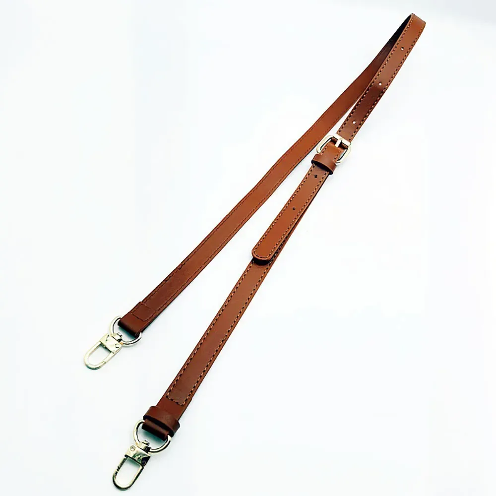 1 pièces sangle de remplacement réglable sac à bandoulière en cuir pu bandoulière pour petits sacs pochette sangle noire largeur 1.8cm