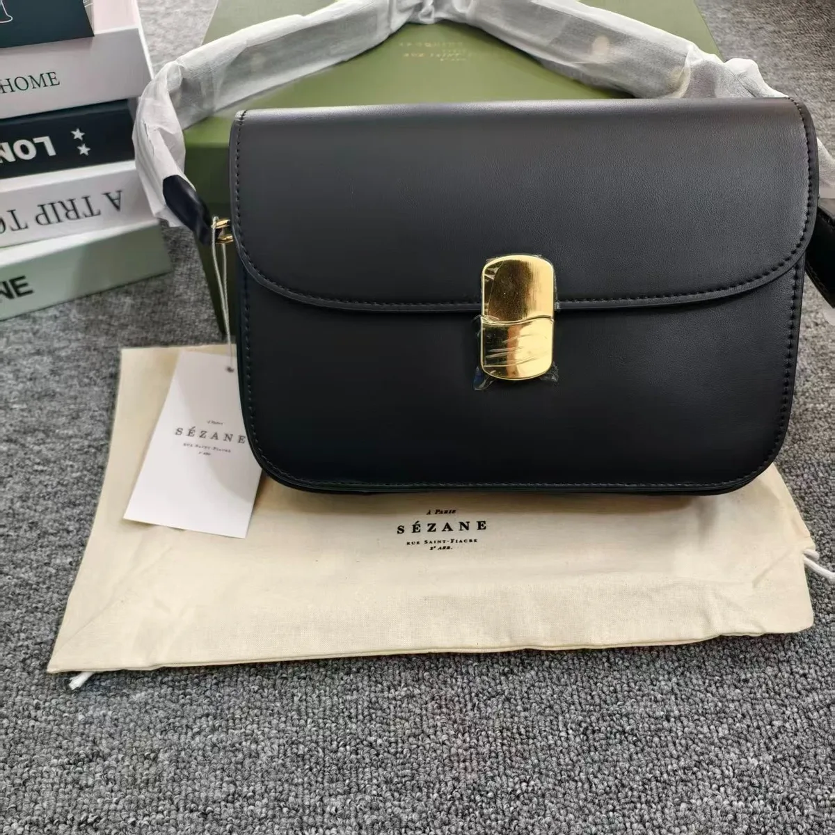 nouveau sac à main femme 2026 tendance parisien en cuir maillard décontracté avec fermeture métallique – sacs tofu