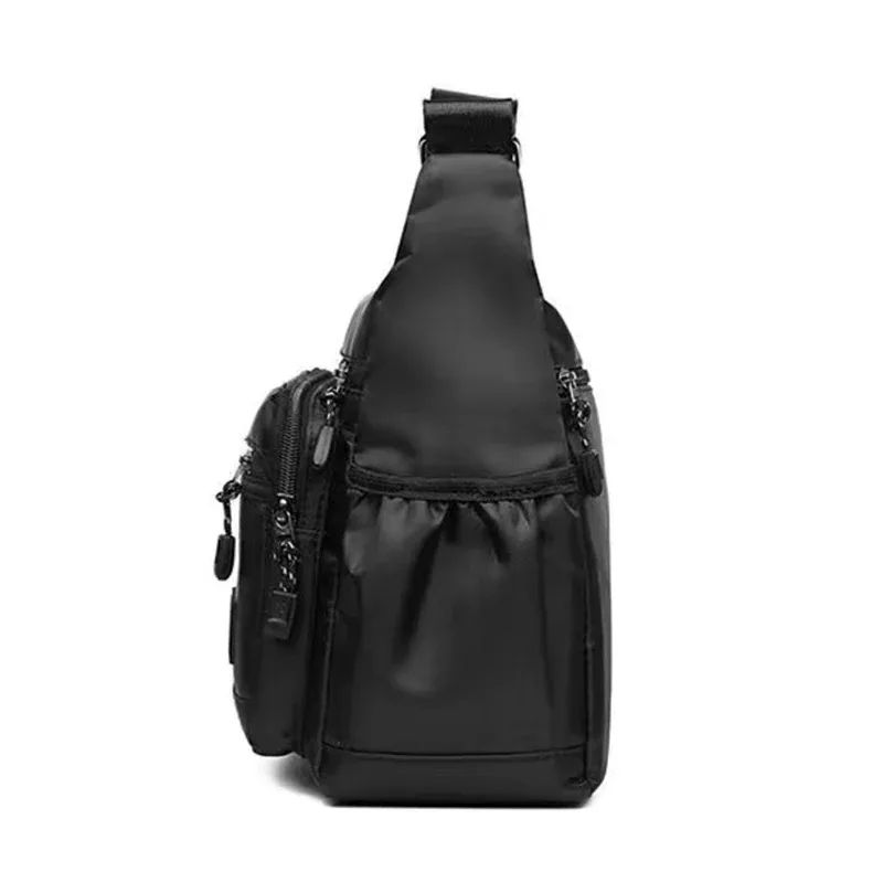 sac d'affaires multi-poches durable, sac à bandoulière pour hommes et femmes, sac à main d'affaires décontracté avec plusieurs compartiments