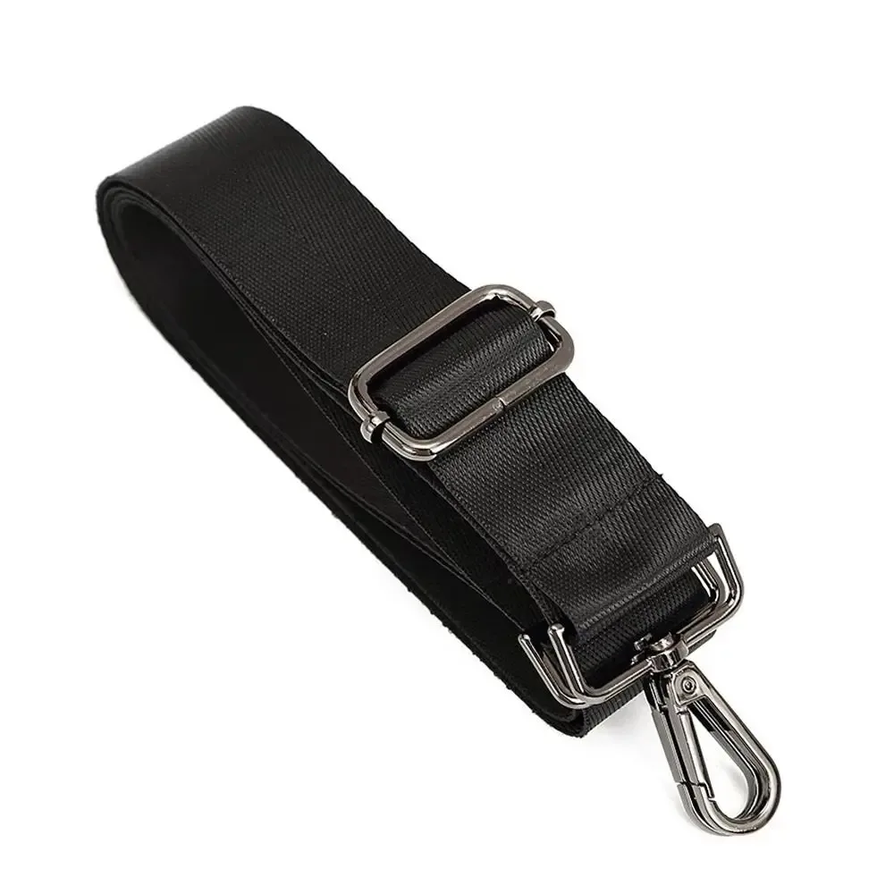 ceinture sac bandoulière nylon boucles dorées noir mat réglable voyage transport sac bandoulière remplacement accessoire